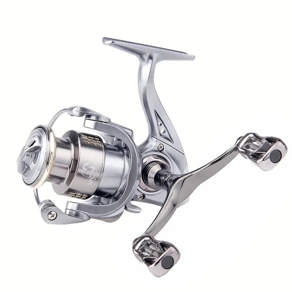 Double Handle Fishing Reel High-Speed Spinning Reel for Freshwater Saltwater - SW3000S