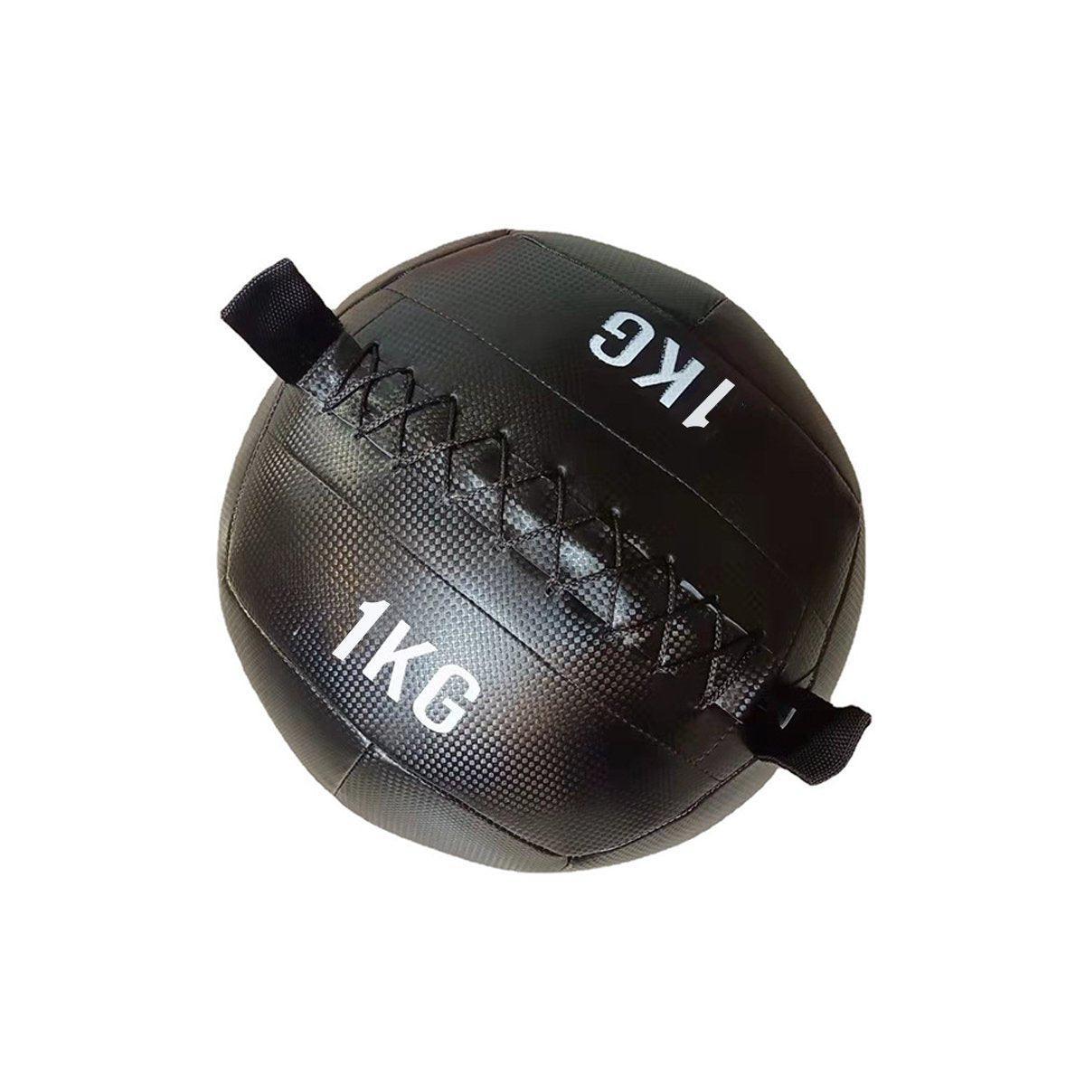 Non-Elastic Soft Squat Wall Ball for Solid Gravity and Balance Training Workouts - 1kg