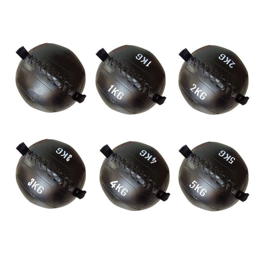 Non-Elastic Soft Squat Wall Ball for Solid Gravity and Balance Training Workouts - 4kg