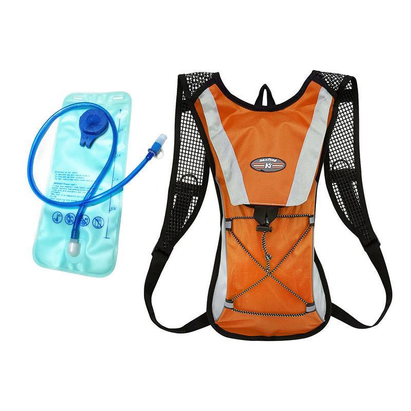 Hydration Pack Backpack Bag with 2L Water Bladder for Hiking Camping Cycling Running - Black