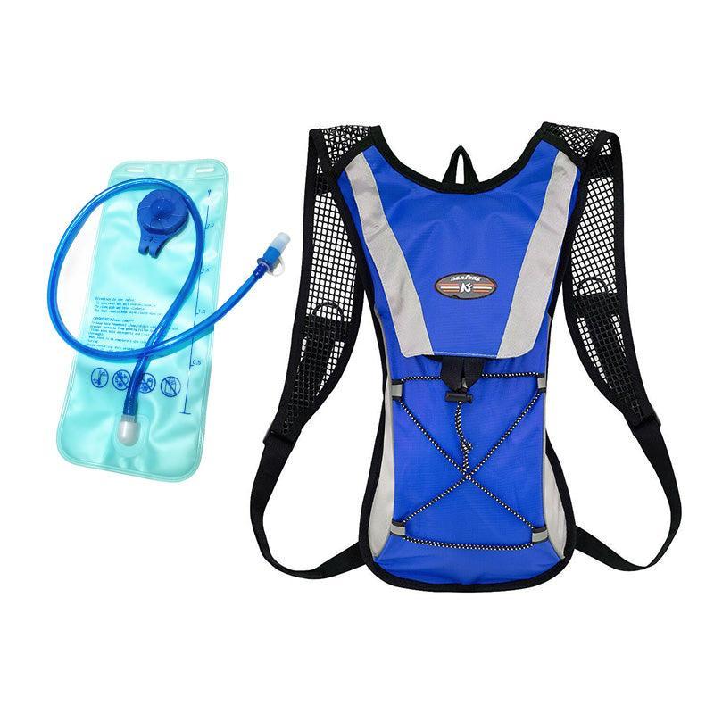 Hydration Pack Backpack Bag with 2L Water Bladder for Hiking Camping Cycling Running - Green