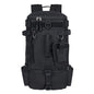 Waterproof Fishing Tackle Bag Large Capacity Multi Functional Shoulder Storage - Black