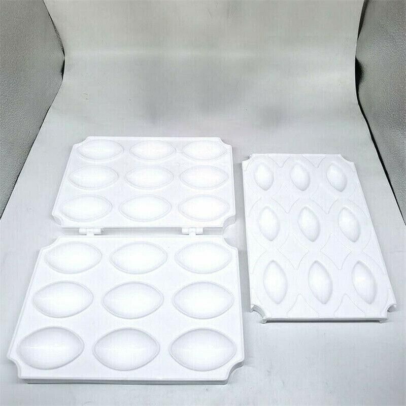 Meatball Maker Manual Meatloaf Mold Kibbeh Maker Press Minced Processor Tool - 9 Holes Clear