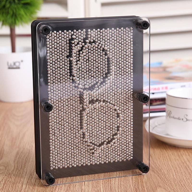 3D Metal Pin Art Board Desk Toys Frame - M