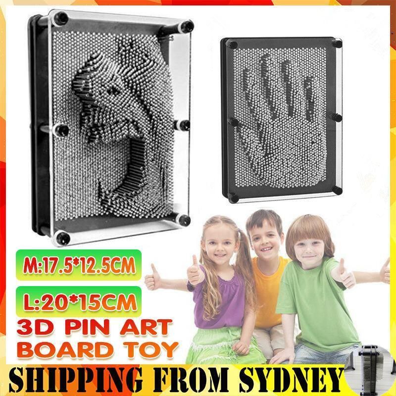 3D Metal Pin Art Board Desk Toys Frame - M