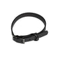 PVC Dog Collar Working Dog Kennels Waterproof Soft Adjustable for Pets M Size - Black