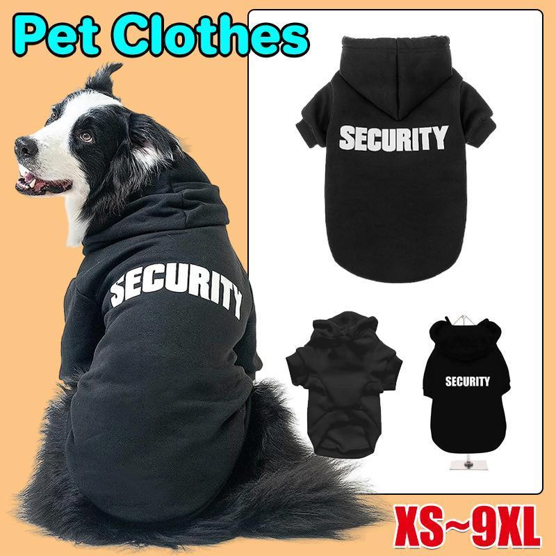 Pet Dog Clothes Hoodie Warm Winter Jumper Puppy Cat Clothing Coat Jacket Shirt - 6XL