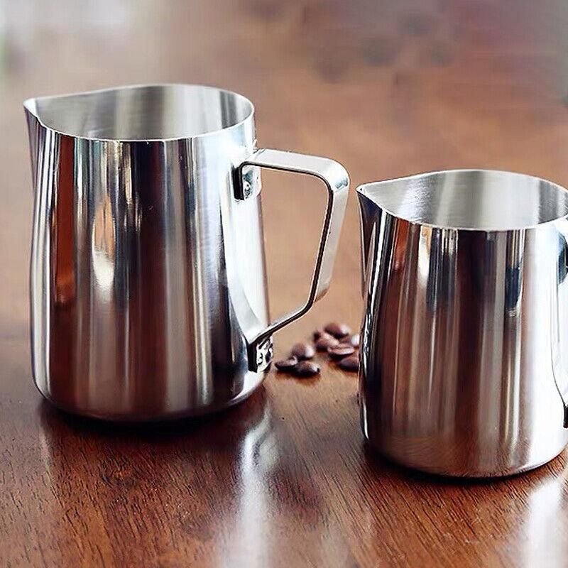 150-1000Ml Stainless Steel Milk Coffee Jug Latte Espresso Frothing Scale Pitcher - 600ML