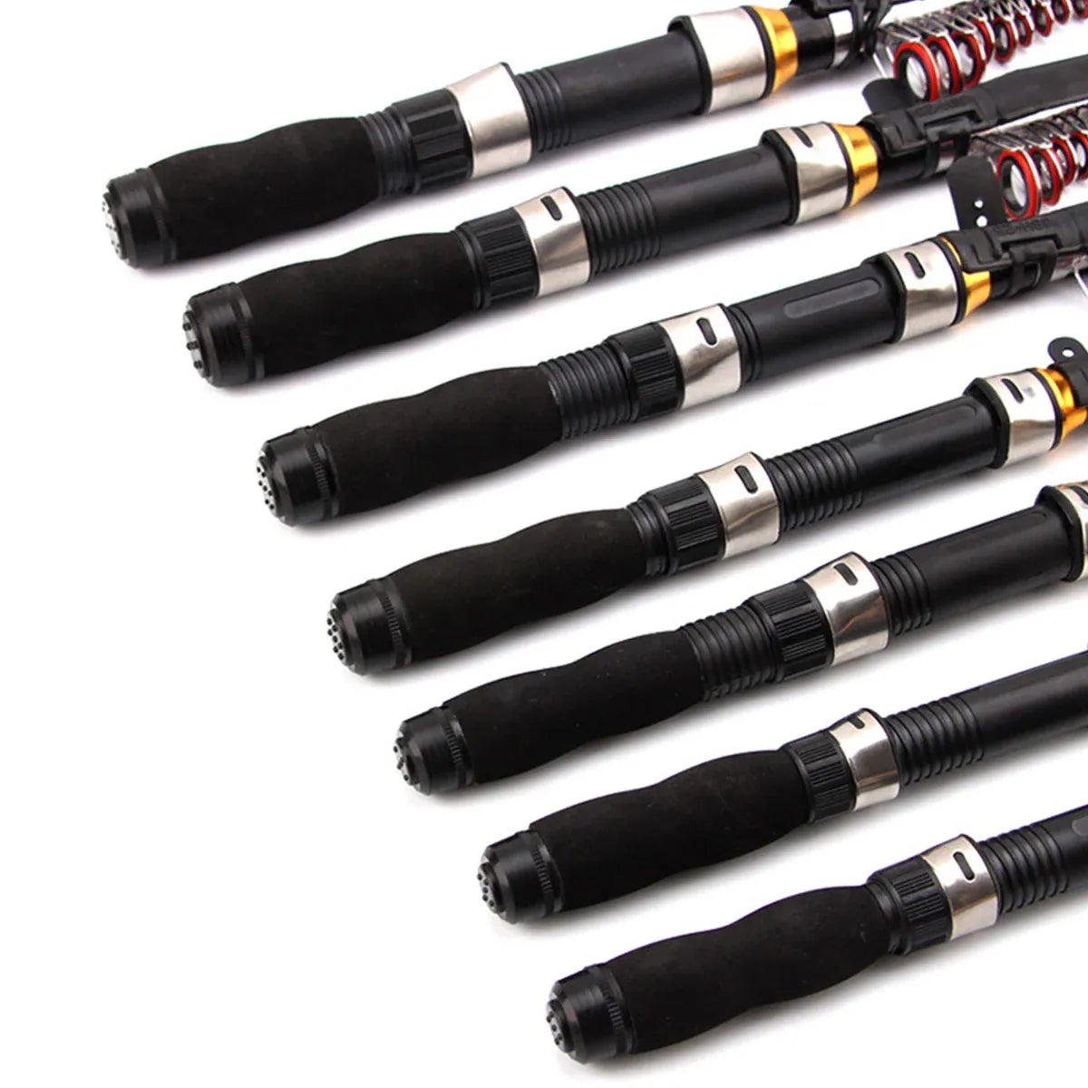 Portable Mini Fishing Rod Fishing Gear Compact Travel Rods for Outdoor Sports - 235cm