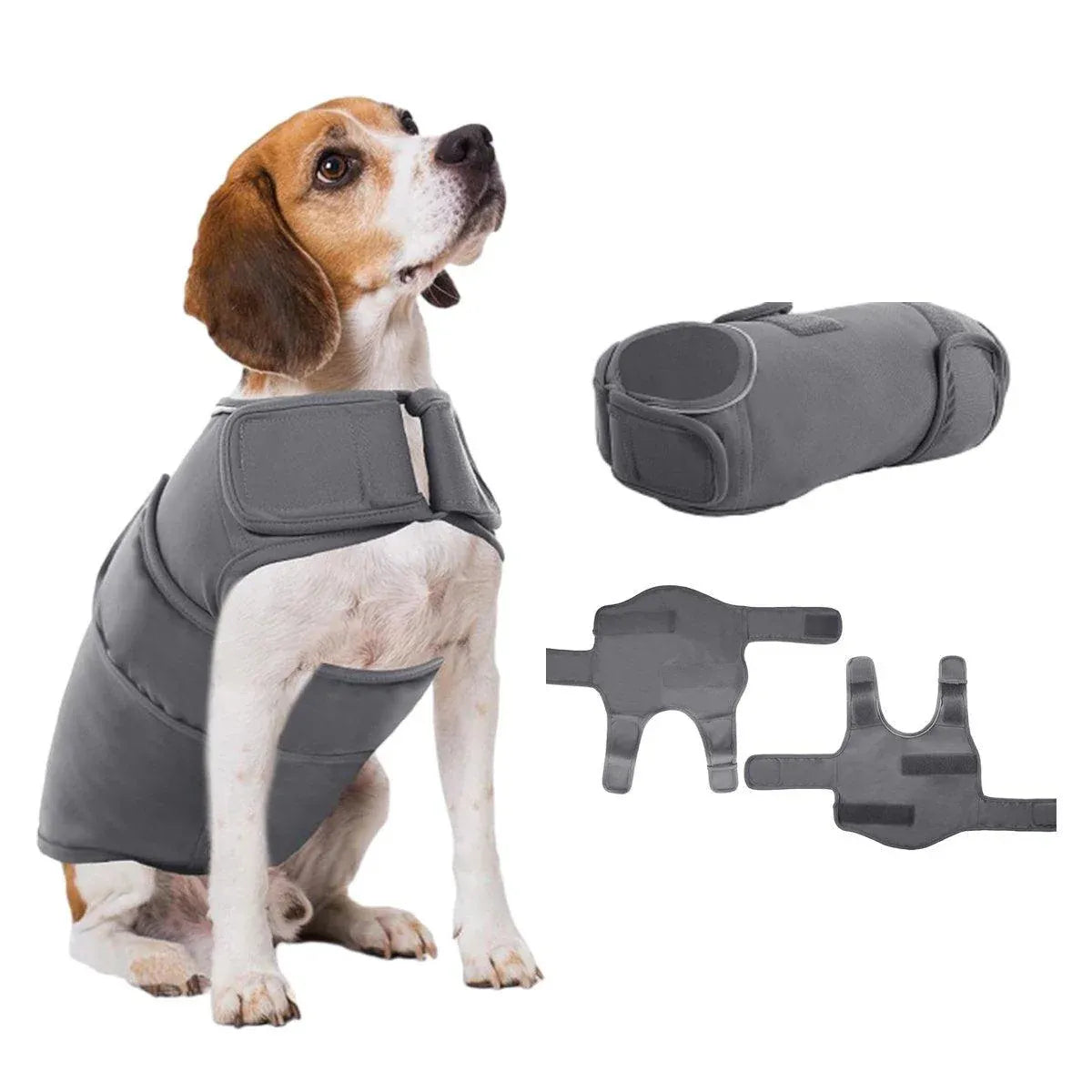 Pet Comfort Dog Relief Vest Jacket Soft Anxiety Coat for Small Medium Large Dogs - M