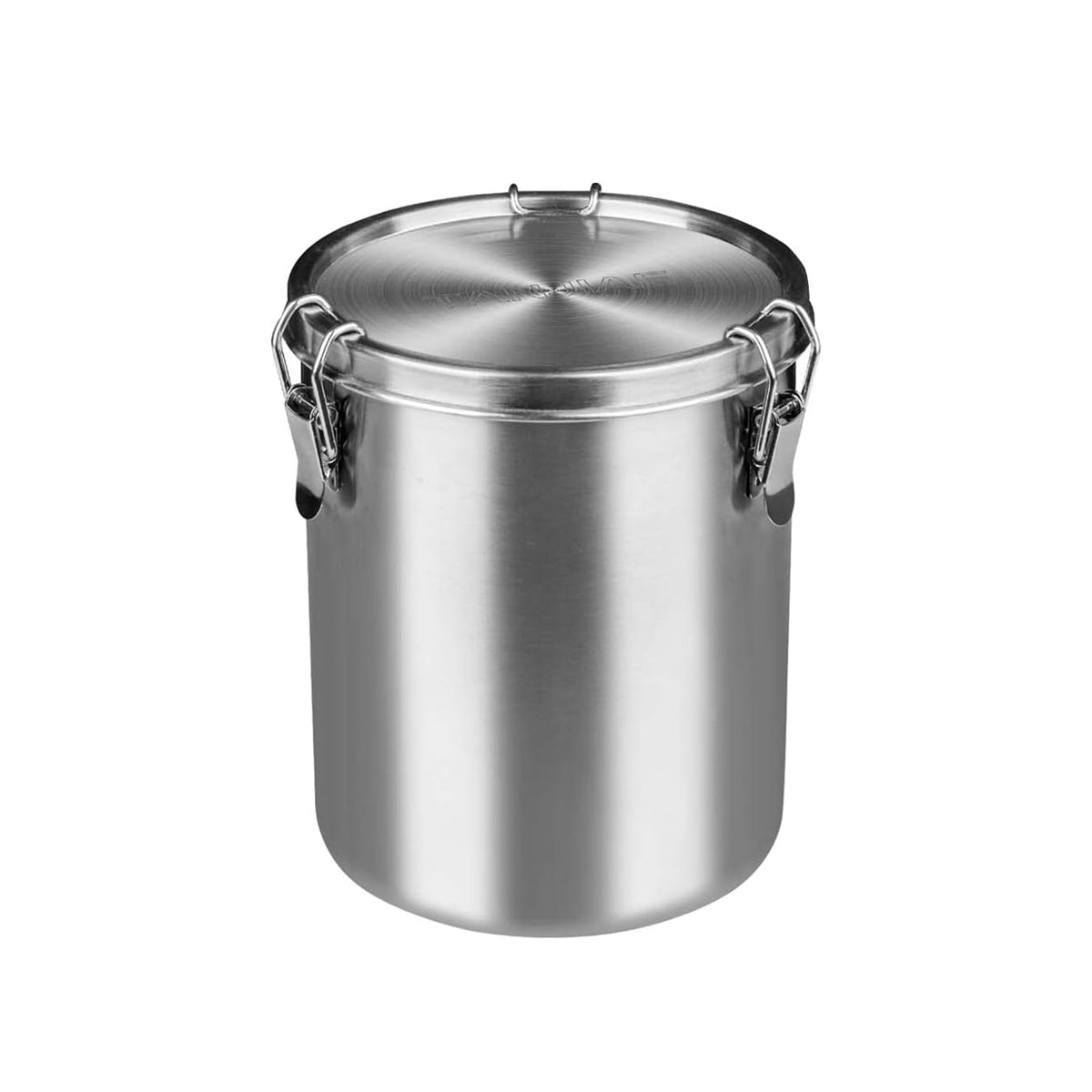 Stainless Steel Pet Food Storage Bucket Dog Cat Grain Container Bin Kitchen - 1000ml