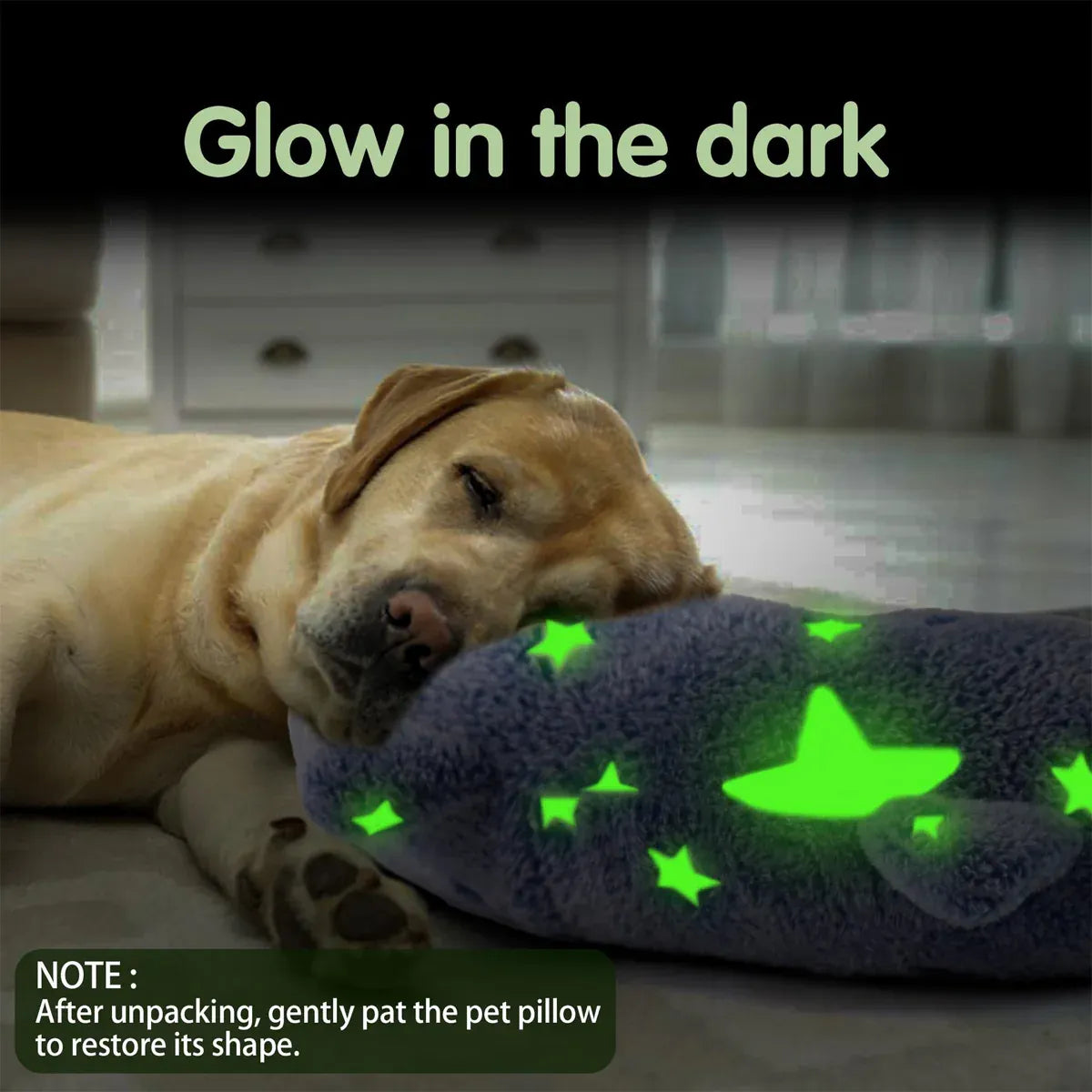Cervical Vertebrae Protection Pet Pillow U-shaped Dog Backrest Cushion For Sleep - L