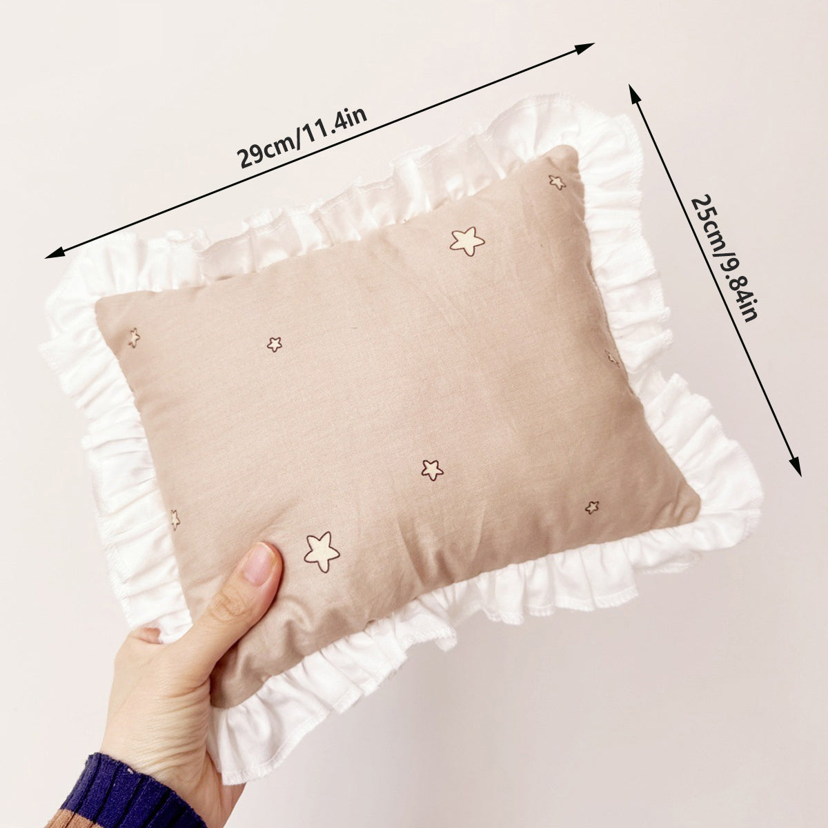 Lace Cat Pillow Soft Pet Cushion for Sleeping Comfortable Kitty Bed Cushion - White Moon