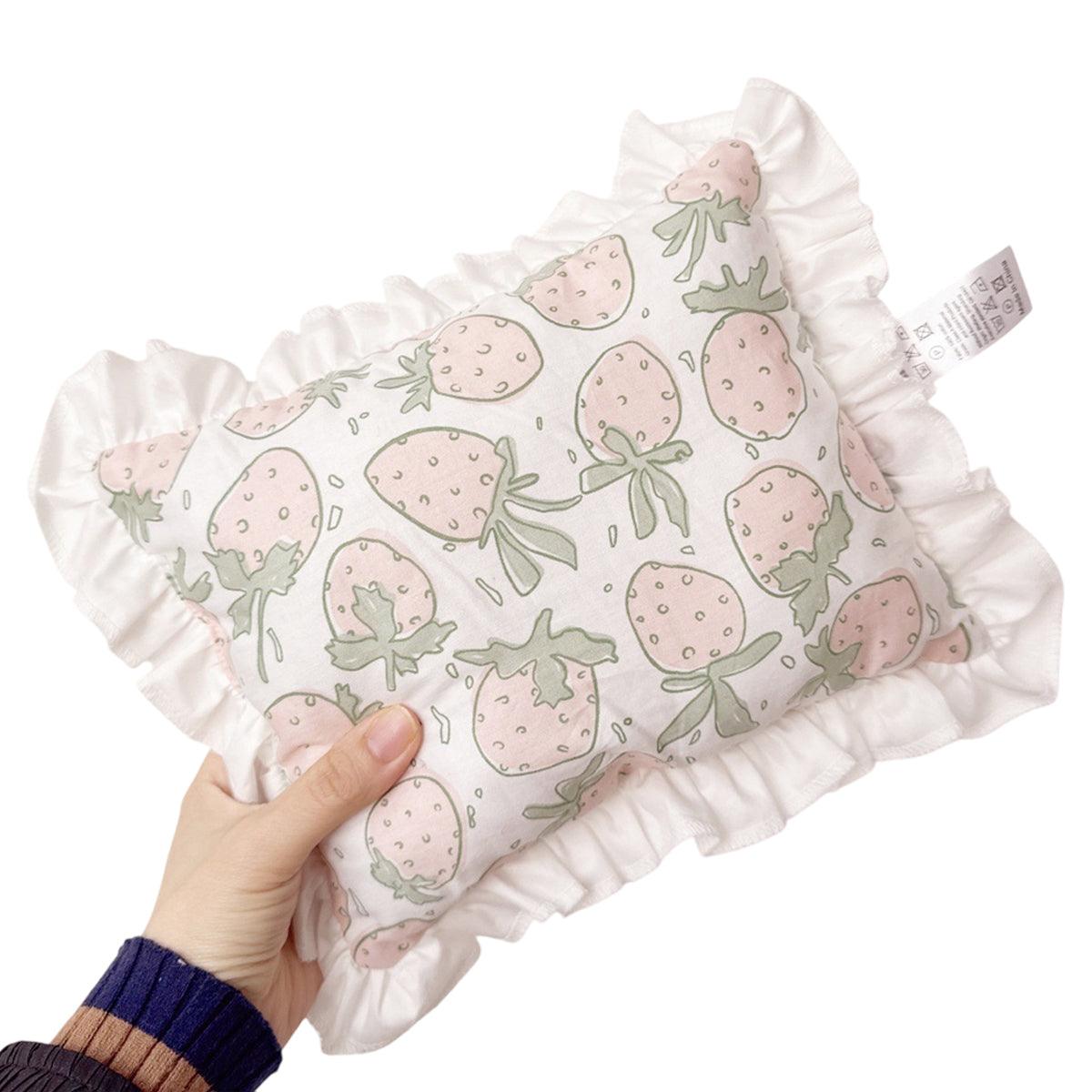 Lace Cat Pillow Soft Pet Cushion for Sleeping Comfortable Kitty Bed Cushion - White Moon