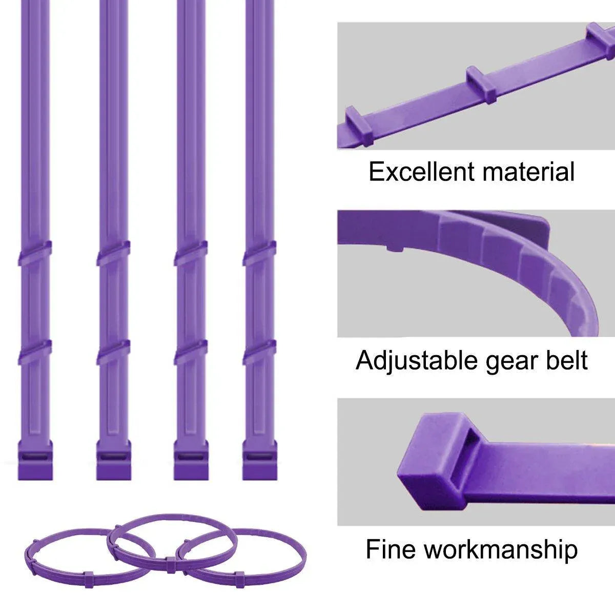 3/4pcs Calming Collar for Cats and Dogs Soothing Pet Relief Collar Long Lasting - 70cm-3PCS