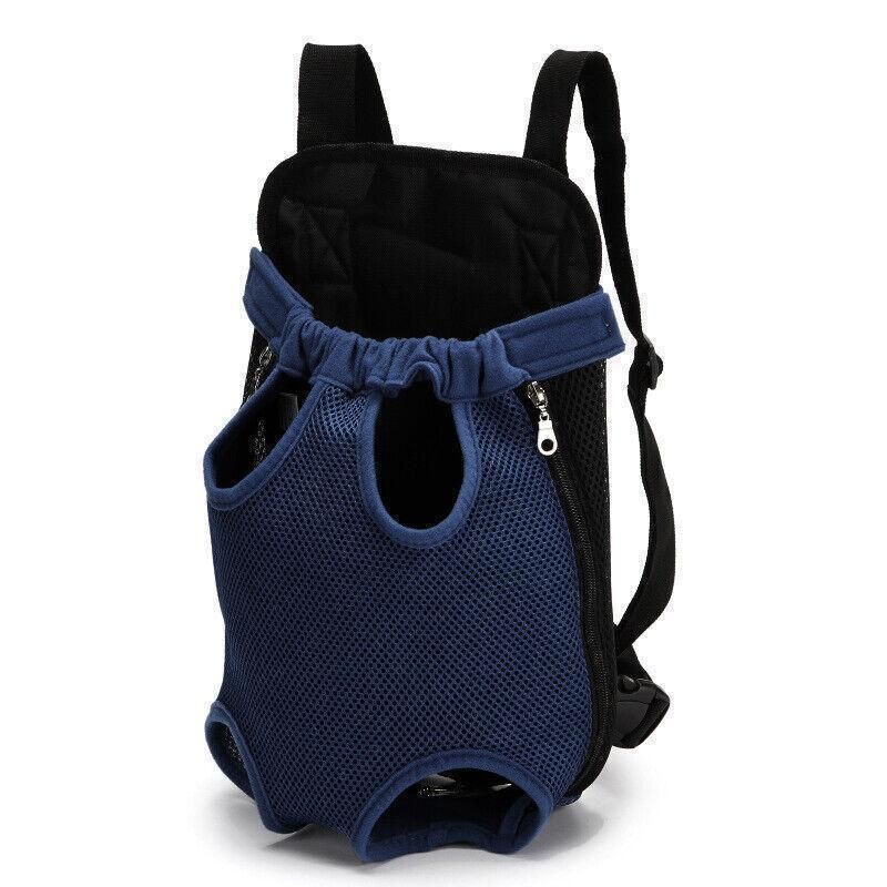 M Size Pet Carrier Dog Cat Puppy Front Back Backpack Shoulder Carry Sling Pouch Bag - Pink