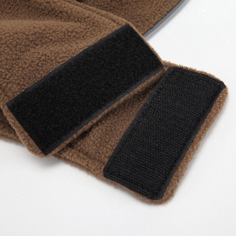 L Size Pet Dog Warm Coat Fleece Jacket Jumper Sweater Winter Puppy Vest Outfit - Yellow