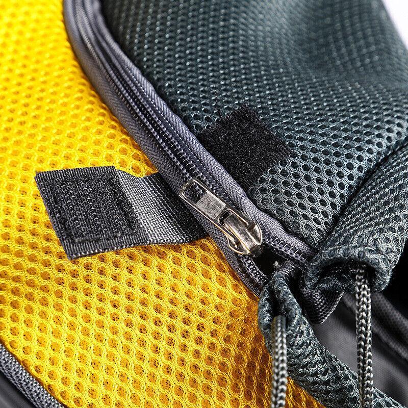 L Size Pet Shoulder Carrier Bag Puppy Cat Dog Travel Sling Backpack Portable - Yellow