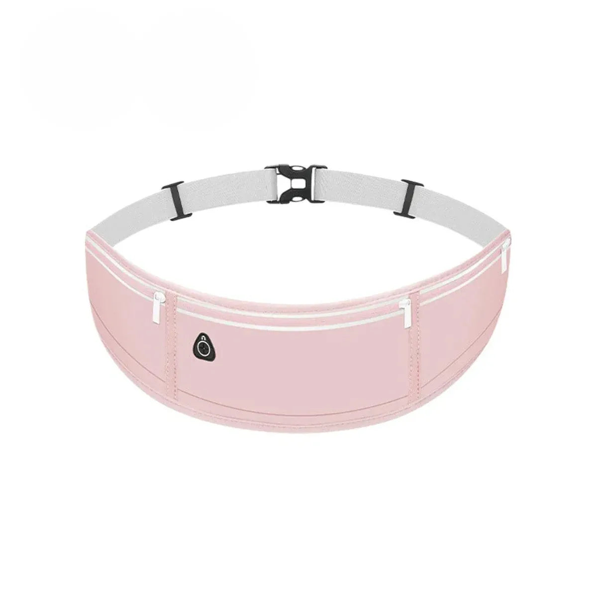 Running Waist Bag Mobile Phone Holder Fitness Sports Small Pouch Adjustable Belt - Dreamy Pink
