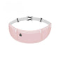 Running Waist Bag Mobile Phone Holder Fitness Sports Small Pouch Adjustable Belt - Dreamy Pink