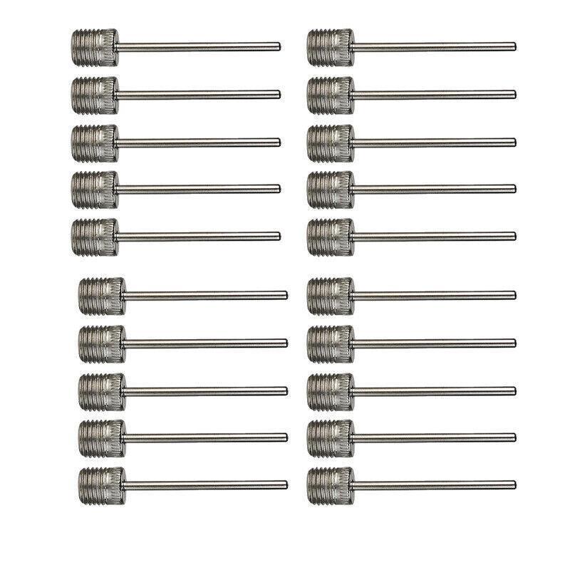 Stainless Steel Ball Pump Needle Inflator Pin for Football Basketball Volleyball - 10PCS