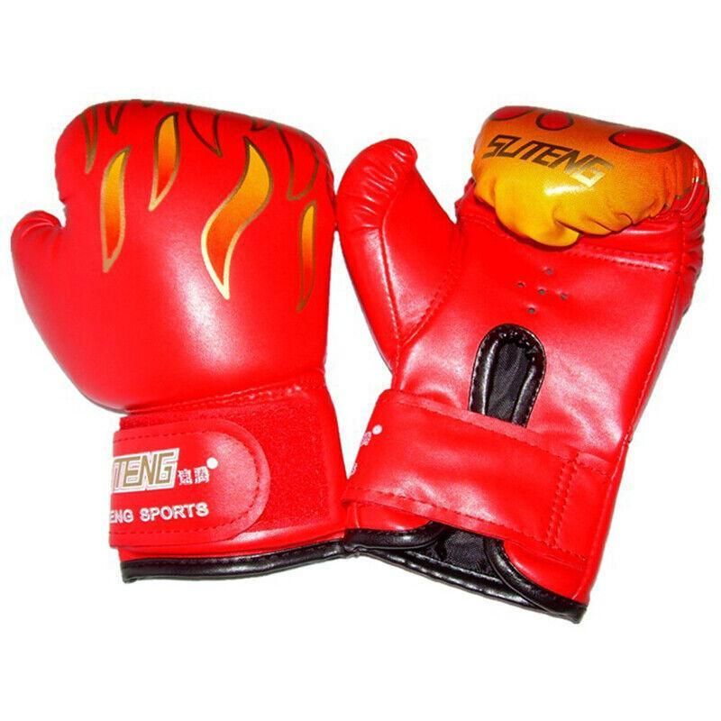 Boxing Sparring Training Gloves MMA Kickboxing Punching Gloves for Practice Sessions - Black