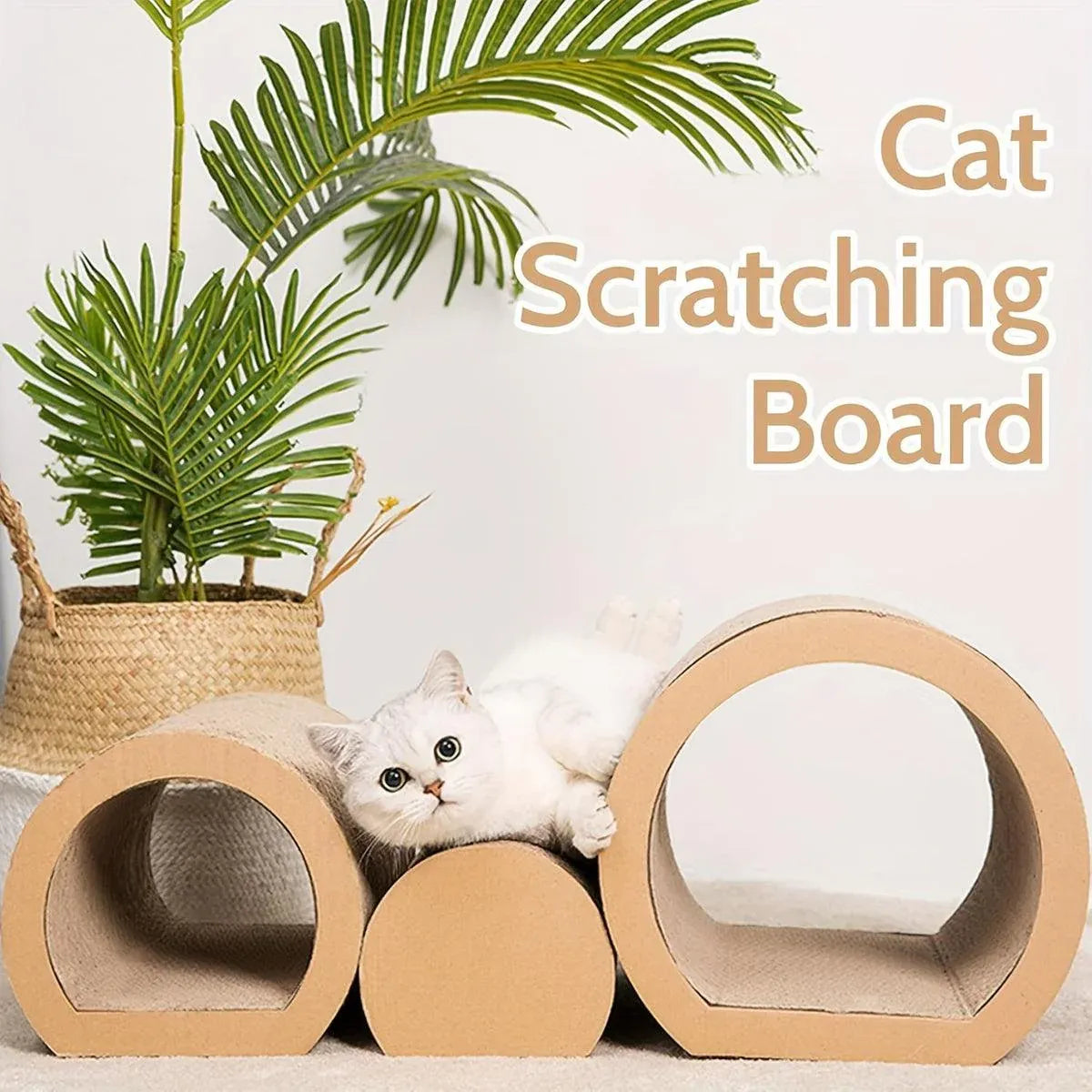 3pcs Cat Scratching Tunnel Wearable Claw Sharpening Toys for Cats Pet Play