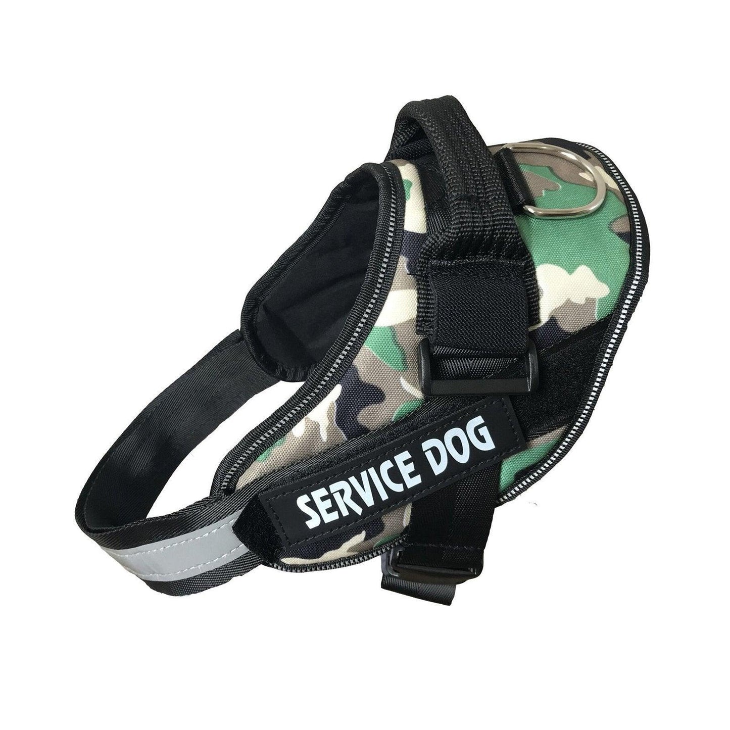 Adjustable Dog Vest Harness for Small Medium Dogs Comfortable No Pull Design - Black-XL