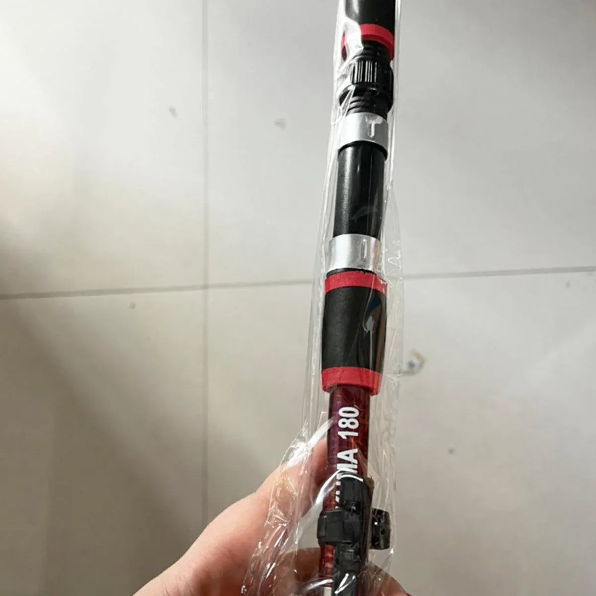 Telescopic Fishing Rod Lightweight Portable Sea Casting Rod Durable Glass Steel - Yellow