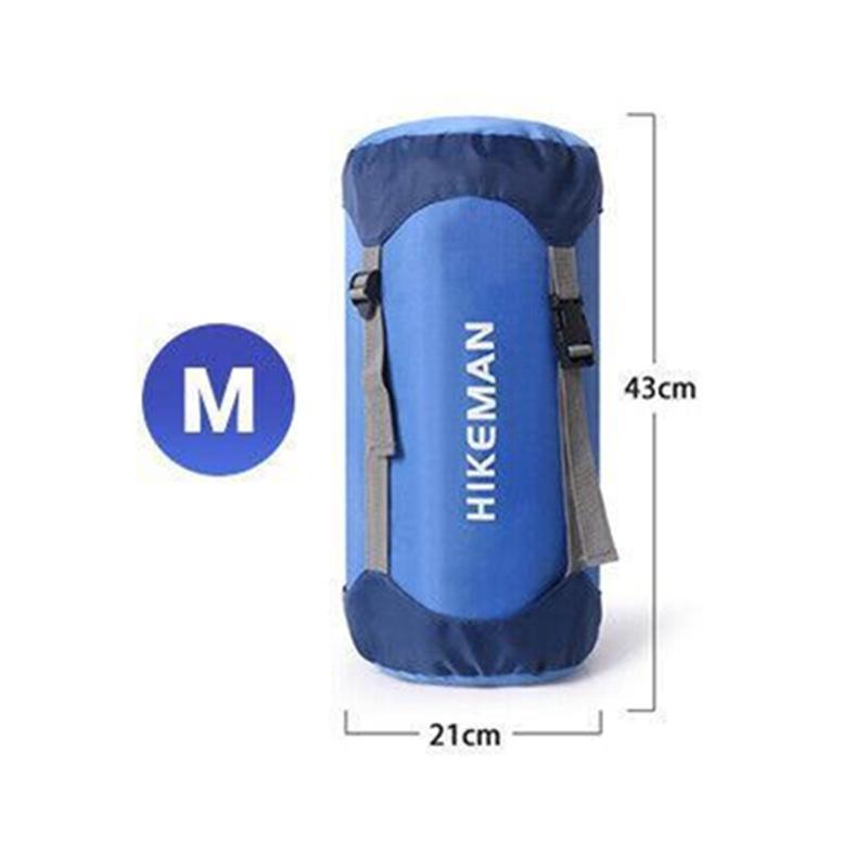 M Size Waterproof Compression Stuff Sack Outdoor Camping Storage Bag Sleeping Bag Cover - Orange
