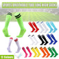Mens Womens Sports Breathable Tube Long High Socks Knee Warm Casual Footy Soccer - White