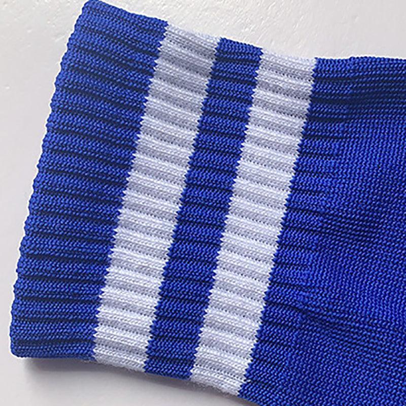 Mens Womens Sports Breathable Tube Long High Socks Knee Warm Casual Footy Soccer - Yellow