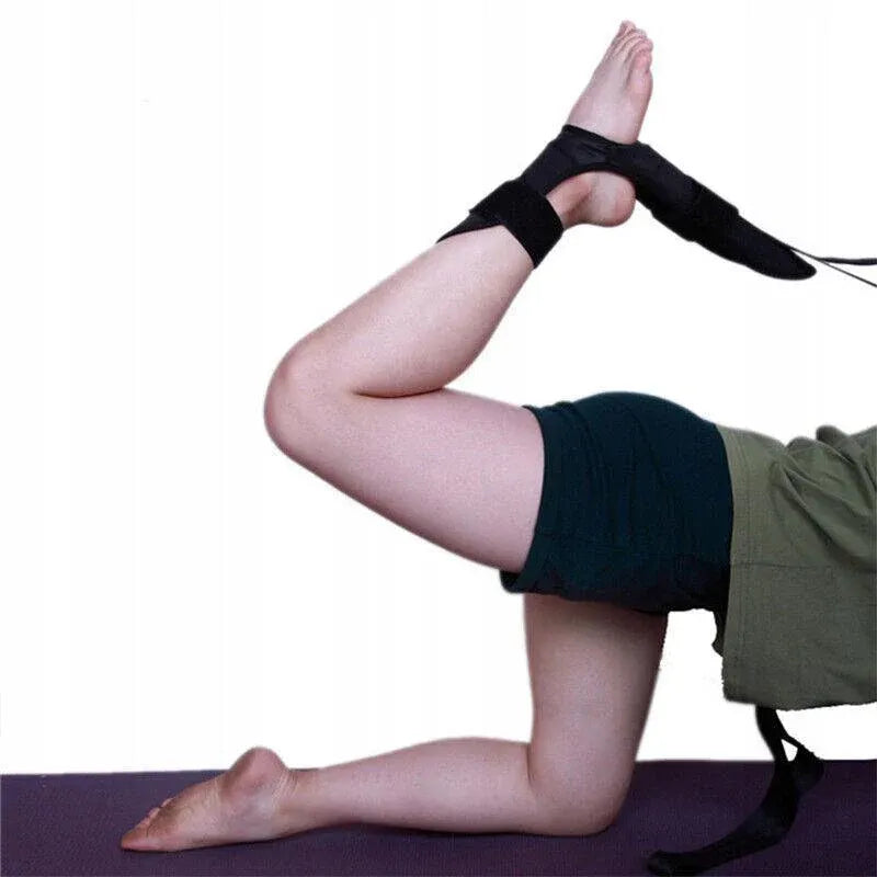 Adjustable Yoga Stretching Strap Foot Leg Trainer for Flexibility and Balance