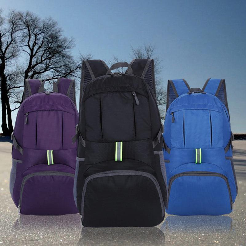 35L Light Foldable Outdoor Sports Backpack Camping Hiking Travel Bag - Green
