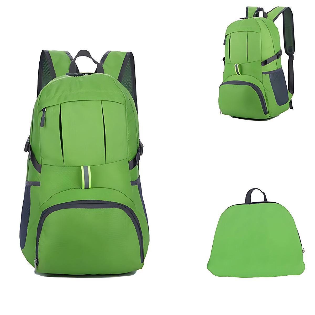 35L Light Foldable Outdoor Sports Backpack Camping Hiking Travel Bag - Green