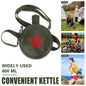 Outdoor Red Five Star Water Bottle Portable Camping Hiking Travel Water Bottle