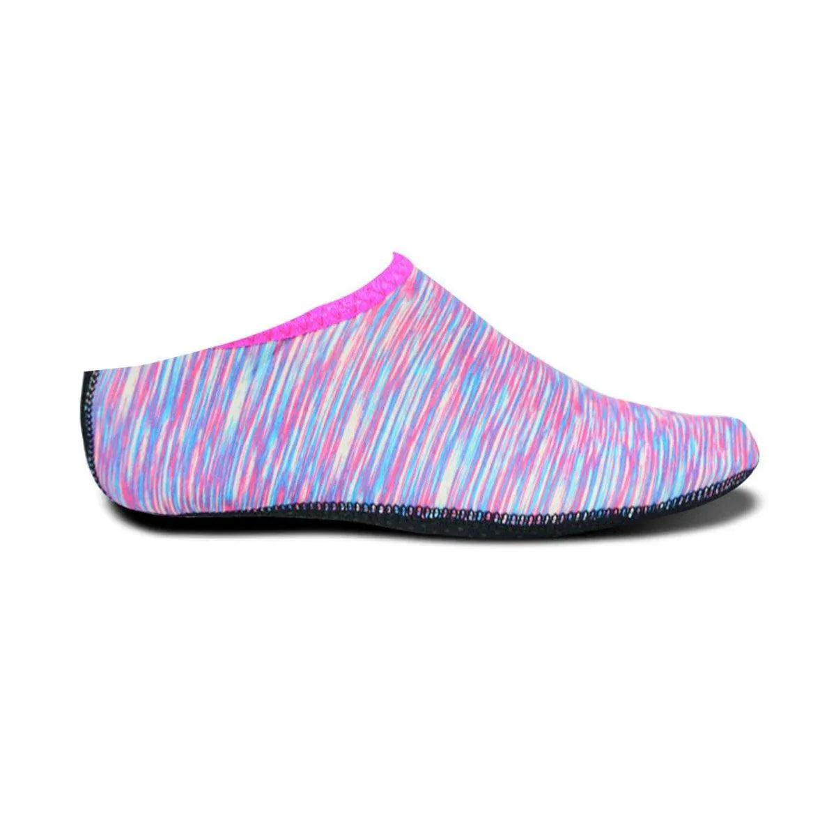 Unisex Water Shoes Slip On Aqua Socks Swim Surf Diving Yoga Exercise Reef Shoes - Purple-XXL