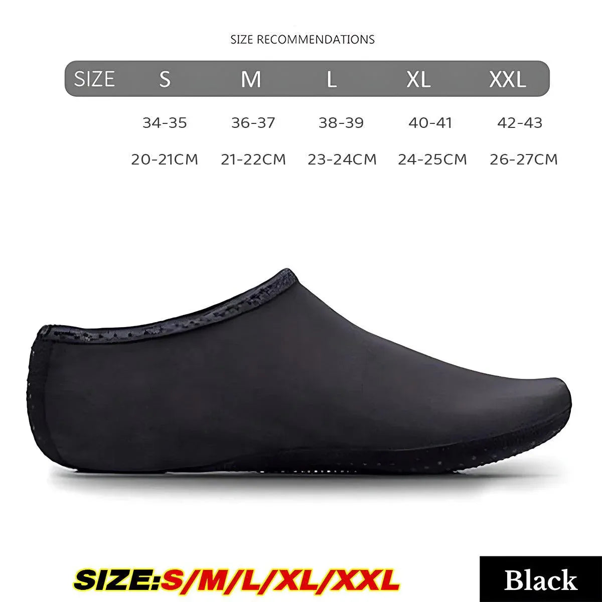 Unisex Water Shoes Slip On Aqua Socks Swim Surf Diving Yoga Exercise Reef Shoes - Purple-XXL