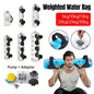 Adjustable Inflatable Water Weight Bag for Fitness Squat Strength Training Bag - 10kg