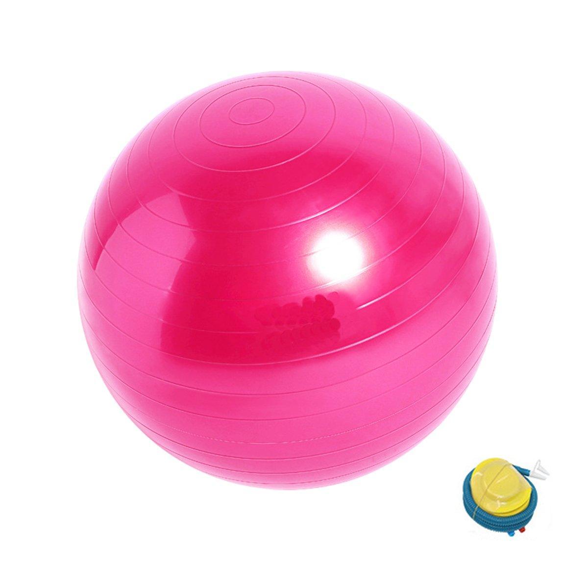 Explosion-Proof Thickened Inflatable Yoga Ball Massage Fitness Stability Ball - Grey - 75cm