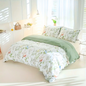 Dreamfields - Green Roost Quilt Cover Set - (3pcs, King Size)
