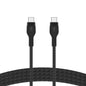 Belkin BoostCharge Pro Flex  USB-C to USB-C 60W Cable 1m Rugged - Black