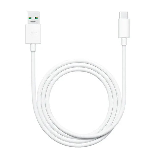 OPPO VOOC 65W 3A 6.5A Fast Cable USB-A to USB-C - White