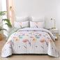 Intricate Quilted Coverlet and Pillowcases Set: A Work of Art for Your Bedroom - Queen size