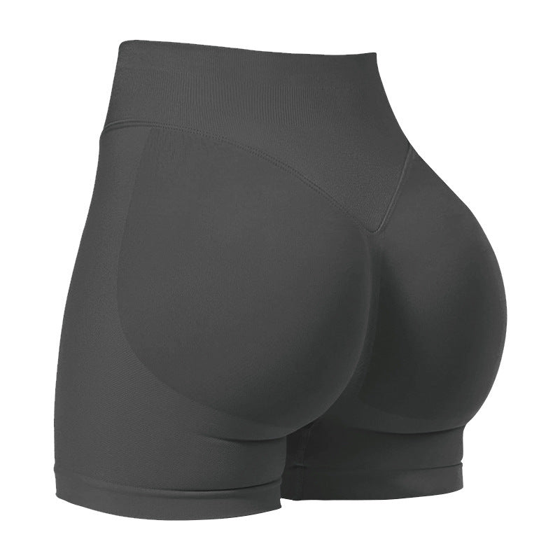 grey shorts on white background