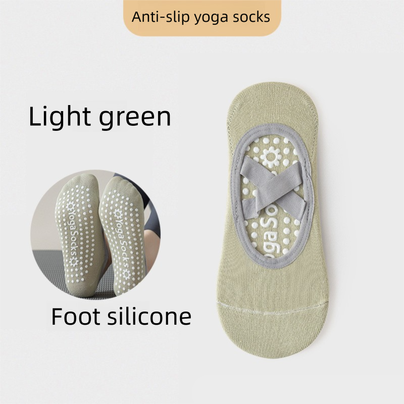3-Pack Wine red Anti-Slip Yoga Socks - Grippy Pilates Dance Fitness Socks with Silicone Grip for Women