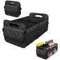 45L Foldable Large Car Trunk Organizer with Muti Pockets & Strong Handles – Mutifunctional Heavy Duty Oxford Cloth Storage Box & Portable Cargo Bundle for SUVs Sedans Trucks