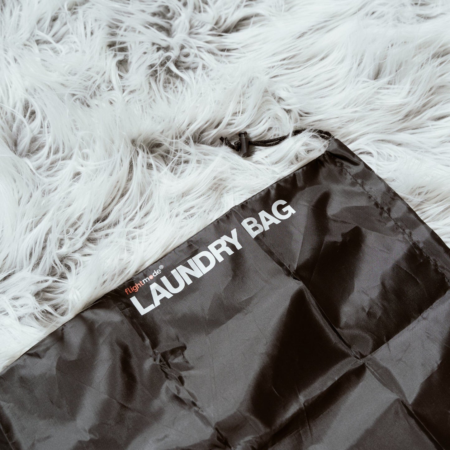 2Pcs Travel Laundry Bag Drawstring Water Resistant Sports Gym Clothes Organiser