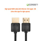UGREEN High speed with Ethernet full copper Ultra Slim HDMI cable 2M (11199)